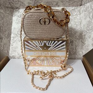 DIOR gold Pouch